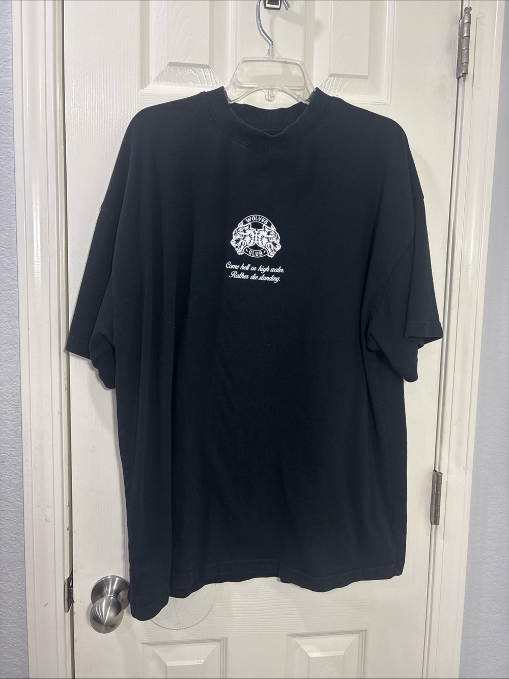 Darc Sport Till The end “premium” black oversized Tee Graphic XL
